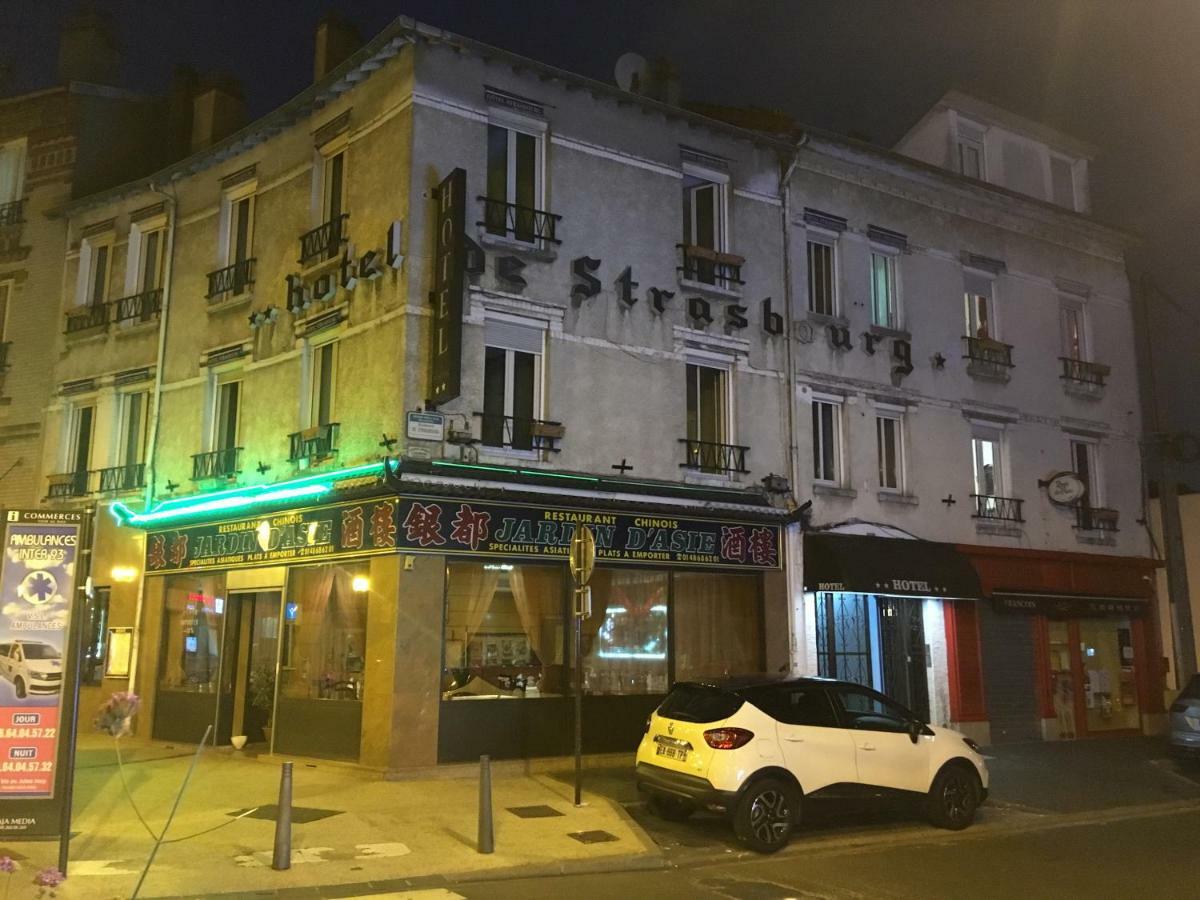 Hotel De Strasbourg Aulnay-sous-Bois Exterior photo
